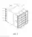 Fig. 03 - METHOD TO MAKE FASTENER-LESS SINGLE DOOR MULTI-NICHE DUAL LOCKING MODULAR COLUMBARIUM ASSEMBLY