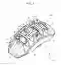 Fig. 02 - Brake pad assembly and caliper