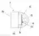 Fig. 01 - Light source with a primary lens made of silicone and a method for manufacturing the light source