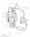 Fig. 02 - Front luggage rack for a motorcycle with load-bearing shell