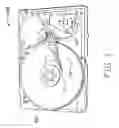 Fig. 02 - Disk drive suspension configured for vertical coupling and windage control