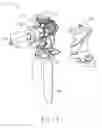 Fig. 12 - Surgical instrument with dual mode articulation drive