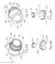 Fig. 19 - Surgical instrument with dual mode articulation drive