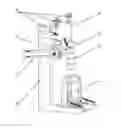 Fig. 01 - Reversible mechanical arm gravitational torque balancing device