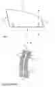 Fig. 02 - Laminated vehicle-side window with a leadthrough for fastening a clamping element