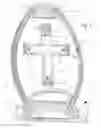 Fig. 03 - LEVITATING CROSS WITH MAGNETIC BASE AND ROTATIONAL STABILITY