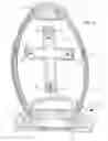 Fig. 04 - LEVITATING CROSS WITH MAGNETIC BASE AND ROTATIONAL STABILITY