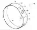 Fig. 01 - WRIST BAND AND METHOD OF MANUFACTURING SAME
