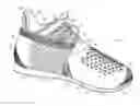 Fig. 01 - Upper for an article of footwear with a lattice structure