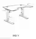 Fig. 02 - AUTOMATICALLY ADJUSTABLE DESK AND TABLETOP DESK WITH PRESENCE DETECTION, USAGE TRACKING AND METHODS THEREOF