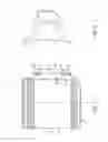 Fig. 05 - TOWEL DISPENSING SYSTEM INCLUDING A BRACKET AND WATER-RESISTANT CONTAINER WITH A HANDLE