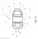 Fig. 08 - Bit holder with enlarged tire portion and narrowed bit holder block