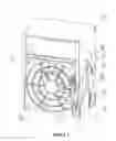 Fig. 02 - Height-adjustable fan fixing structure and height adjustment method for fan module