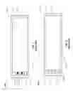 Fig. 02 - Light leak solutions for linear light fixtures