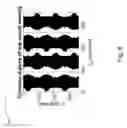 Fig. 09 - Compact alpha-BBO acousto-optic deflector with high resolving power for UV and visible radiation