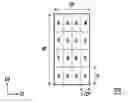 Fig. 01 - Display panel with adaptive sub-pixel arrangement