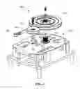 Fig. 02 - Ribbon trainable around a take-up device and a system deploying such a ribbon