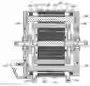 Fig. 01 - Electric machine stator with liquid cooled teeth