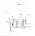 Fig. 09 - Side mirror structure having integrated circuit