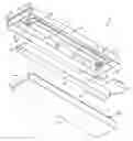 Fig. 01 - Drop pan system and sample separator for grain loss measurement or other sample collection and assessment