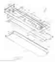 Fig. 02 - Drop pan system and sample separator for grain loss measurement or other sample collection and assessment