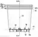 Fig. 01 - STACKABLE POTS FOR PLANTS