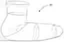Fig. 01 - CONFORMABLE BOOTIES, SHOES INSERTS, AND FOOTWEAR ASSEMBLIES MADE THEREWITH, AND WATERPROOF BREATHABLE SOCKS