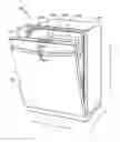 Fig. 01 - Dishwasher appliance with adjustable dry cycle