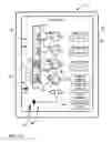 Fig. 13 - Unwrapped 2D view of a stimulation lead with complex electrode array geometry