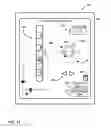 Fig. 32 - Unwrapped 2D view of a stimulation lead with complex electrode array geometry