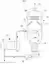 Fig. 08 - Cyclone type liquid-vapor separator and forced circulation type evaporator using the same