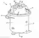 Fig. 01 - Liquid separator with improved filter service access and dedicated filter service replacement tool