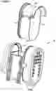 Fig. 12 - Filter arrangements; housings; assemblies; and, methods