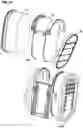 Fig. 15 - Filter arrangements; housings; assemblies; and, methods