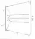 Fig. 03 - Fan-folded sheet stock material support for use with a dunnage conversion machine and method