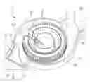 Fig. 01 - Flow rate performance optimizing type bidirectional blower