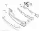 Fig. 01 - Vehicle exterior door handle with lighting module