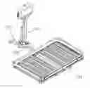 Fig. 01 - Lifting folding luggage rack