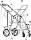 Fig. 01 - Folding wheeled cart