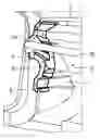 Fig. 01 - Structure of a front part of the bodyshell of a vehicle, notably a motor vehicle