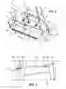 Fig. 03 - Device for transporting an inflatable boat in operational configuration in a sling beneath a helicopter, and assembly comprising same