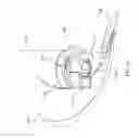 Fig. 08 - Auger coupling assembly with a pivotable clutch