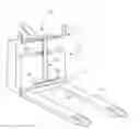 Fig. 01 - HIGH CAPACITY TOOLBOX SUPPORT FOR USE WITH A PALLET JACK THAT DOES NOT INTERFERE WITH PALLET CARGO