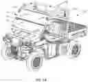 Fig. 02 - Hinge for a folding windshield