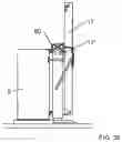 Fig. 37 - Method for onshore or offshore erecting an upstanding construction