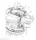 Fig. 08 - Liquid cooling of fixed and orbiting scroll compressor, expander or vacuum pump
