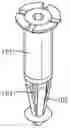 Fig. 01 - Assisted removal fastener system