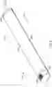 Fig. 06 - Luminaire with mounting bracket and removable optic coupled to housing