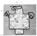 Fig. 01 - WATER PROOF BIB FOR INFANT DINING TABLE
