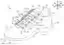 Fig. 01 - Article with intermediate side lacing system and method of lacing an article